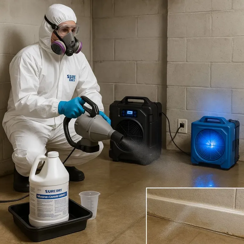 Sanitization and Odor Removal process in North Hudson, WI