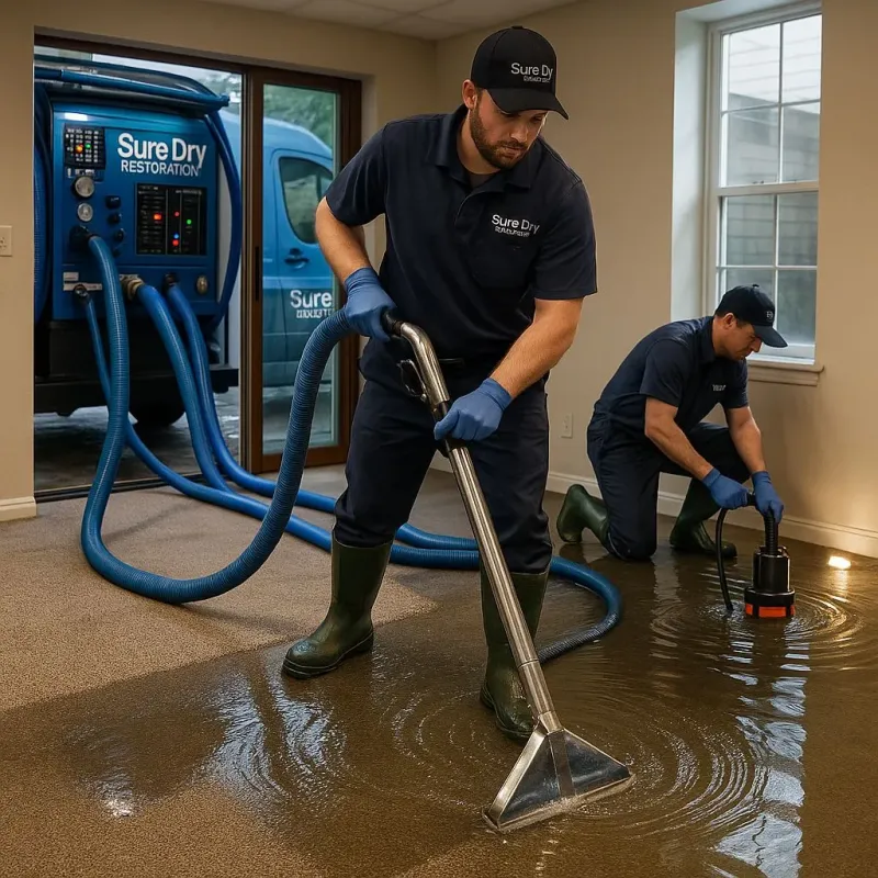 Water Extraction and Removal process in North Hudson, WI